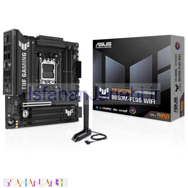 اصفهان جانبی-مادربرد ایسوس TUF GAMING B850M-Plus WIFI DDR5