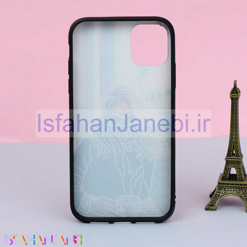 اصفهان جانبی-قاب طرحدار + پاپ سوکت iPhone 11 کد3 سری B