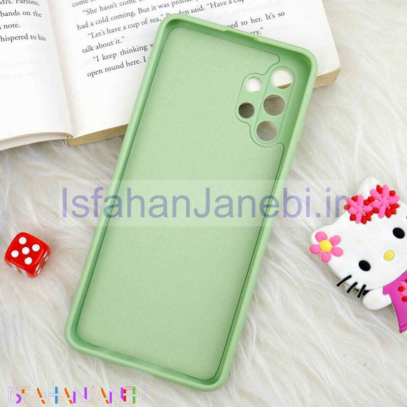 اصفهان جانبی-قاب سیلیکونی عروسکی محافظ لنزدار طرح پنجول گربه Xiaomi Redmi Note 10