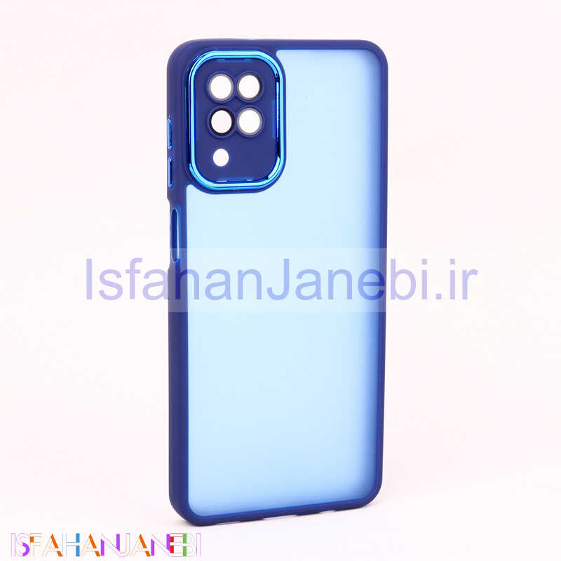 اصفهان جانبی-قاب PC متال ایرون مات محافظ لنزدار Samsung Galaxy A12