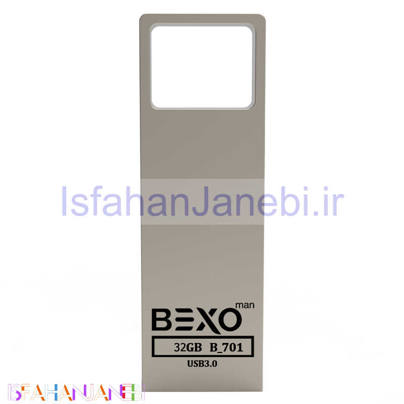 اصفهان جانبی-فلش 32 گیگ بکسومن Bexoman B-701 Silver USB3.0
