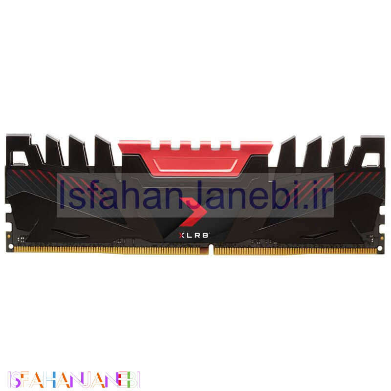 اصفهان جانبی-رم کامپیوتر PNY XLR8 DDR4 8GB 3200MHz CL16 Single