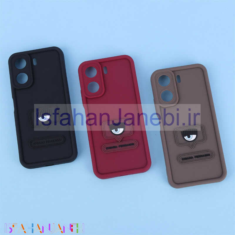 اصفهان جانبی-قاب سولید Chiara Ferragni محافظ لنزدار Xiaomi Redmi 13C / Poco C65