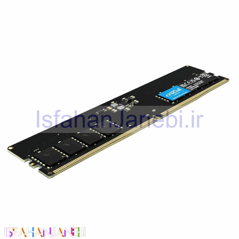 اصفهان جانبی-رم کامپیوتر Crucial CT16G48C40U5 DDR5 16GB 4800MHz CL40 Single