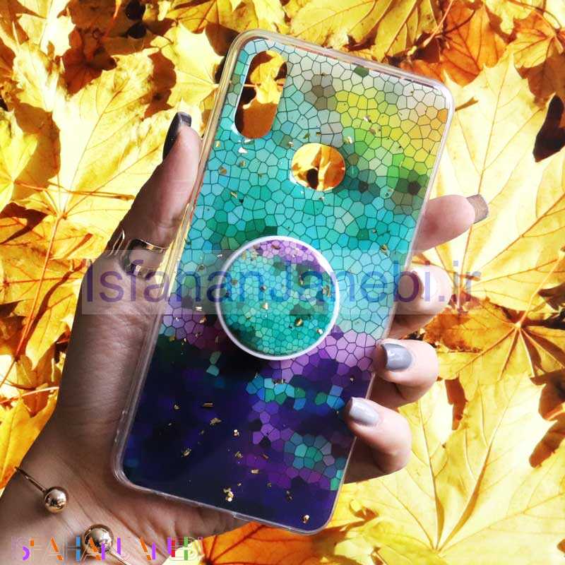 اصفهان جانبی-قاب رنگین کمانی پاپ سوکت دار خرچنگی کد9 سامسونگ A10s