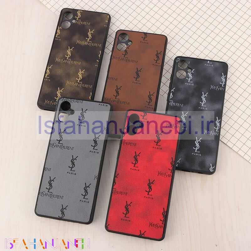 اصفهان جانبی-قاب چرمی YSL سامسونگ Galaxy A05 محافظ لنزدار