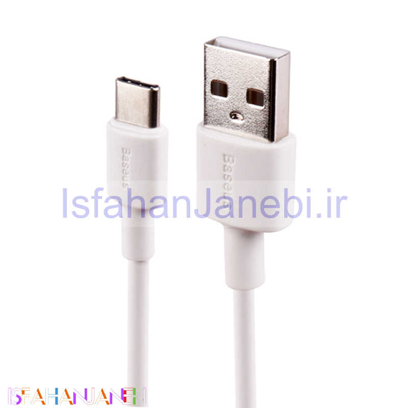 اصفهان جانبی-کابل کوتاه تایپ سی Baseus 30cm