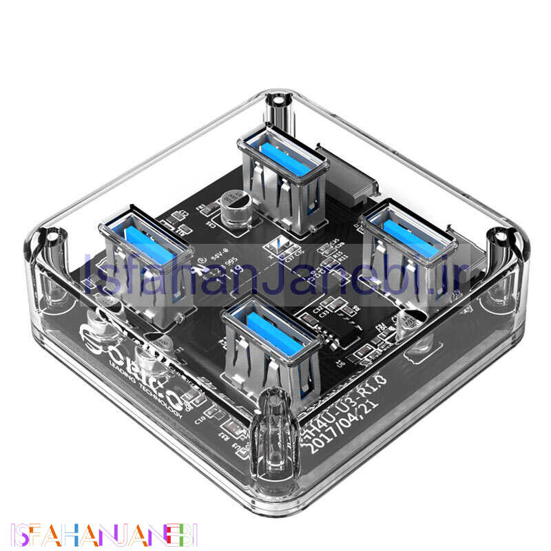 اصفهان جانبی-هاب 4 پورت USB اوریکو MH4UC-U3