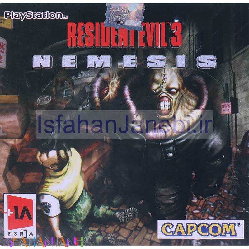 اصفهان جانبی-بازی Resident Evil 3 Nemesis لوح زرین مناسب برای PS1