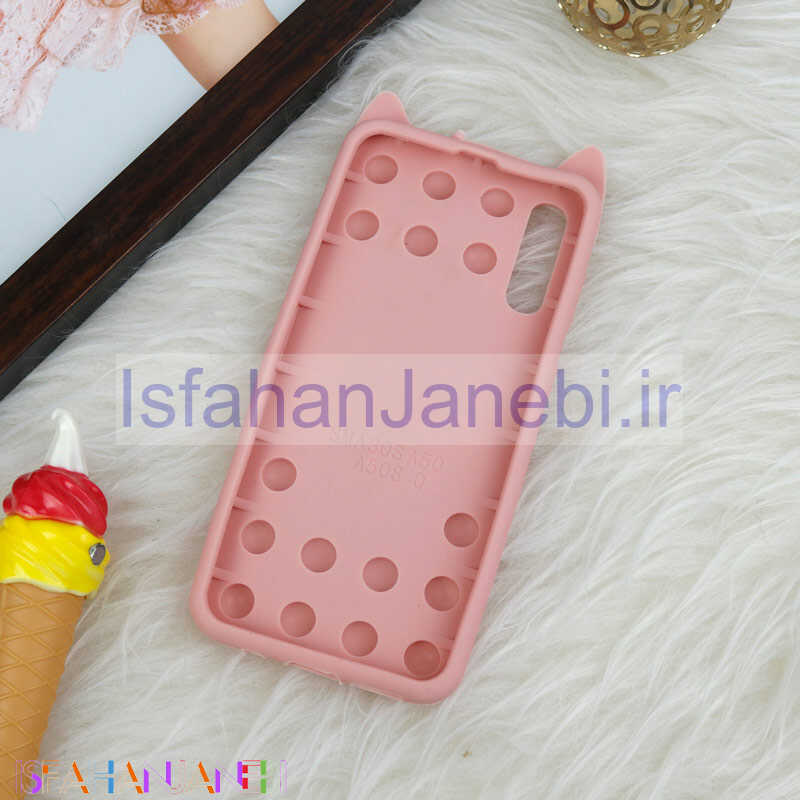 اصفهان جانبی-قاب اورجینال سیلیکونی آکواریومی Lucky Cat پاپیتی Samsung Galaxy A50