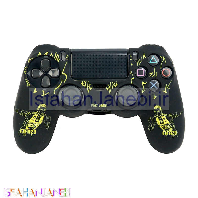 اصفهان جانبی-روکش دسته بازی PS4 طرح FIFA 20 زمینه مشکی