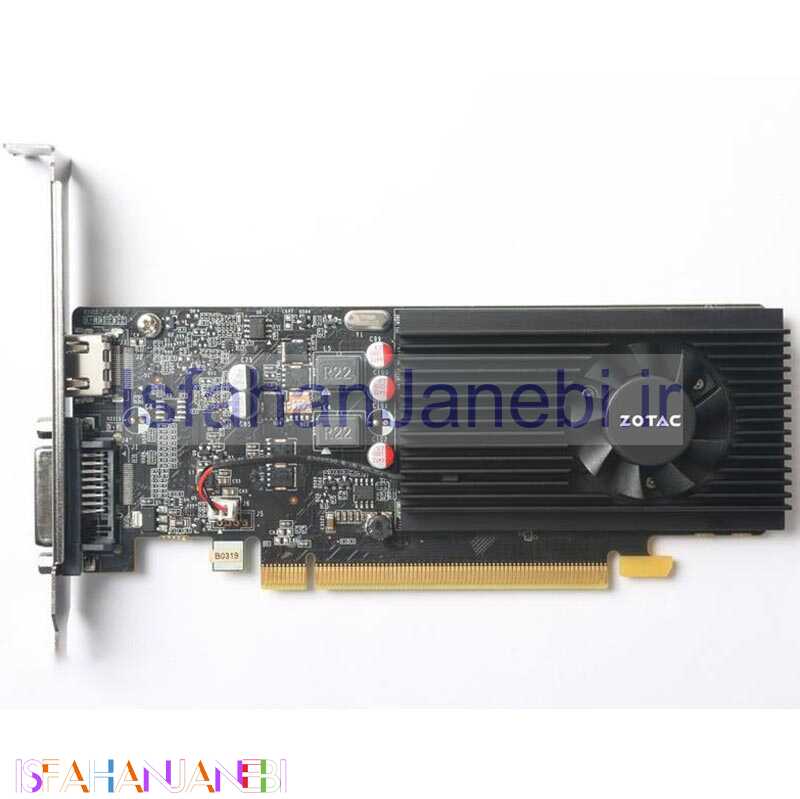 اصفهان جانبی-کارت گرافیک ZOTAC GT1030 2GB 64Bit GDDR5