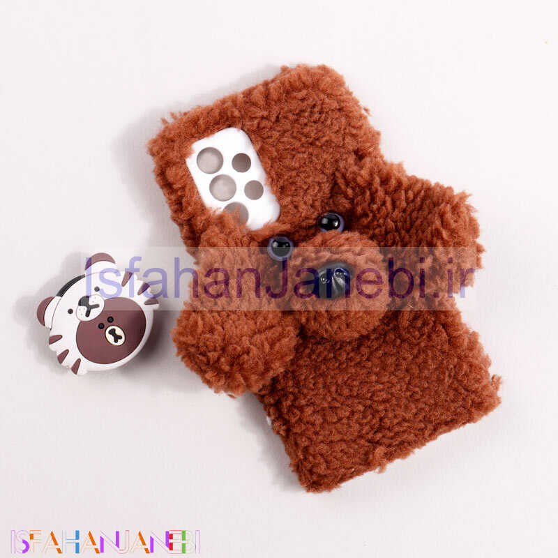 اصفهان جانبی-قاب پولیشی سگ پشمالو محافظ لنزدار Samsung Galaxy A23